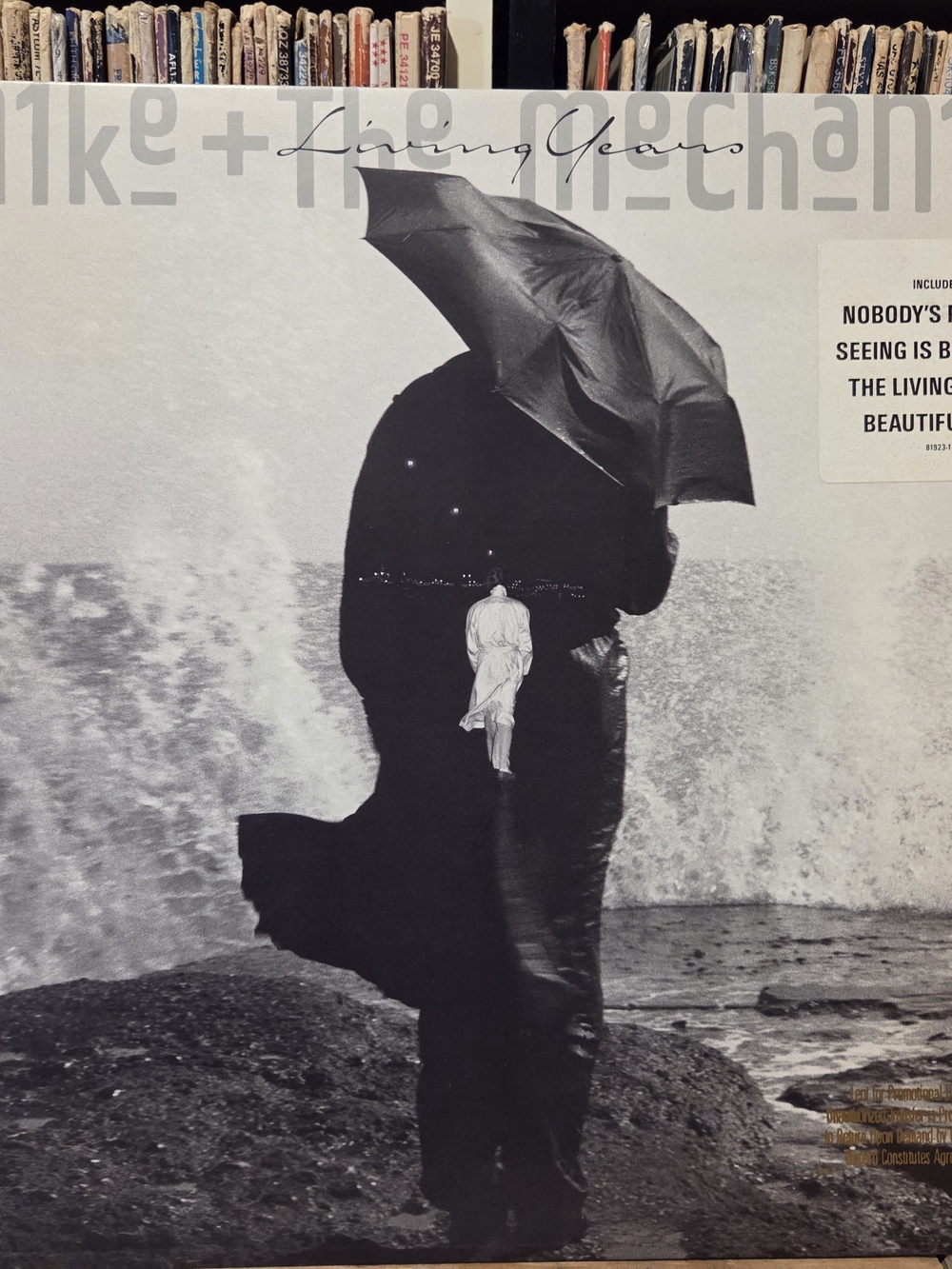 Mike and the Mechanics "the living years" vintage 88 vinyl